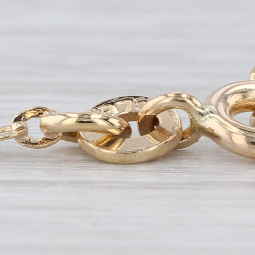 Cable Chain Necklace 18k Yellow Gold 16.5" 1.6mm
