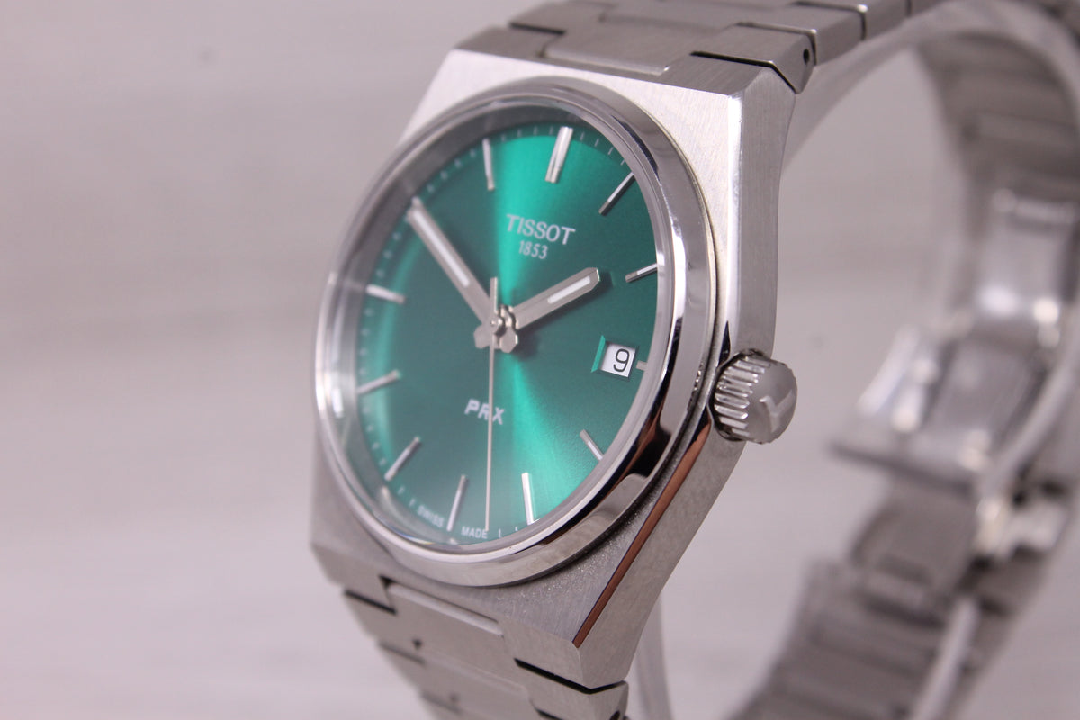 Tissot PRX Quartz Watch 35mm Steel Swiss Date T137.210.11.081.00