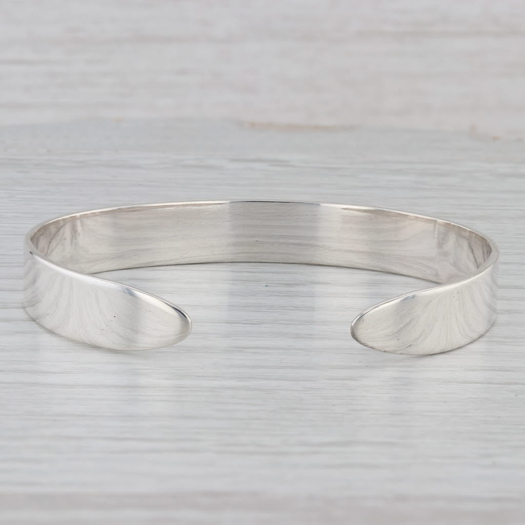 Gray Ralph Waldo Emerson Quote Cuff Bracelet Sterling Silver 7" Mindfulness