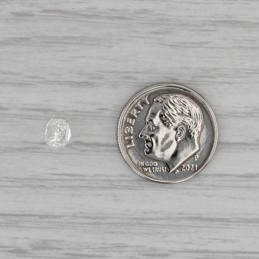 GIA Graded 0.90ct Loose Diamond Solitaire Cushion Brilliant For Setting J SI1