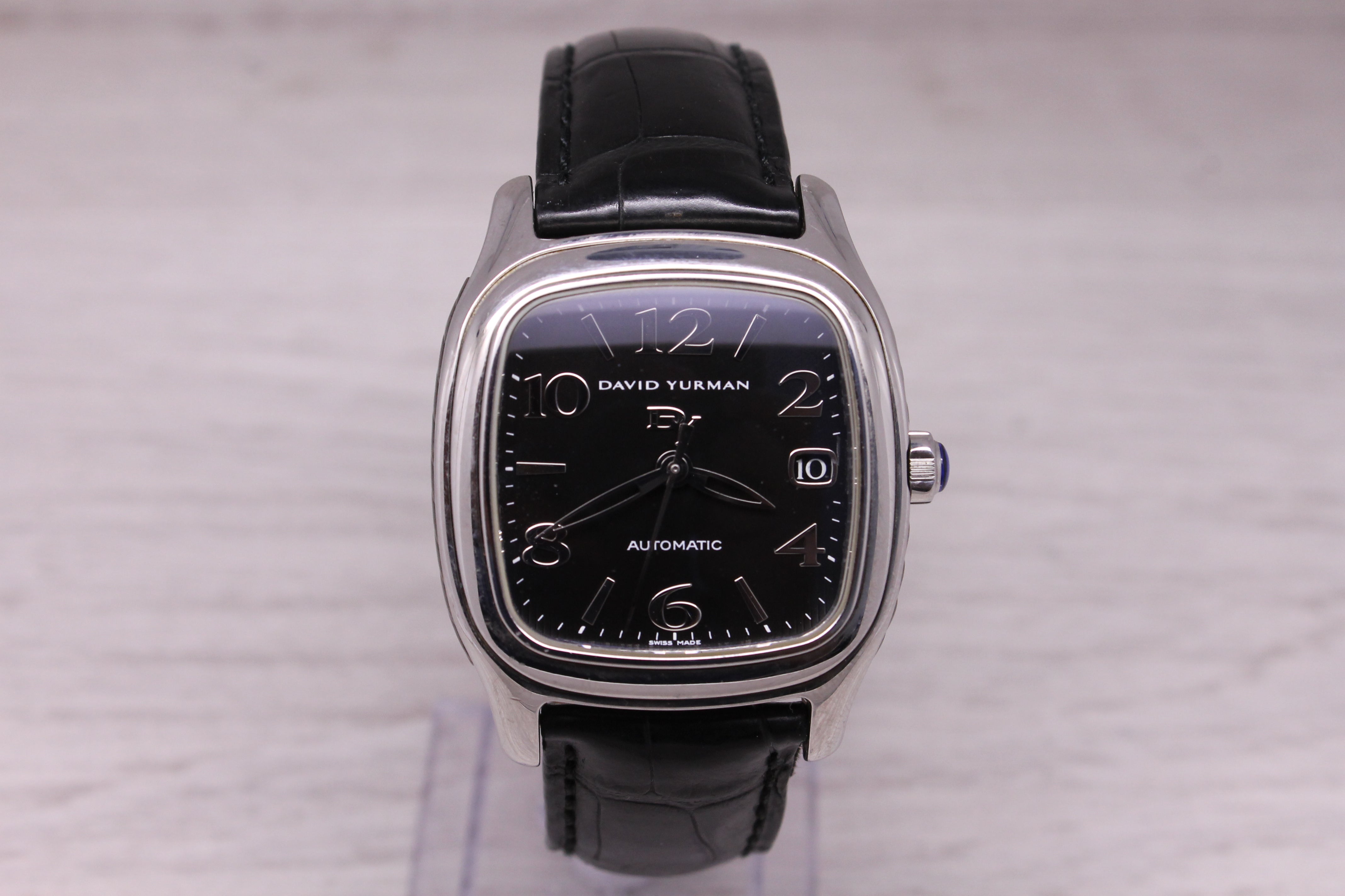 David Yurman Thoroughbred T301-LST Unisex Watch 35mm Automatic Swiss Date