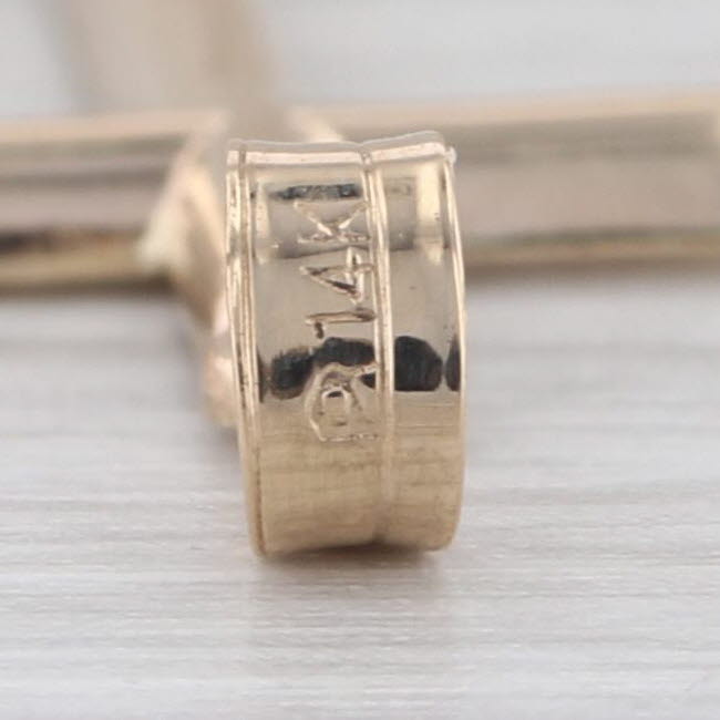 New Small Cross Pendant 14k Yellow Gold Religious Jewelry