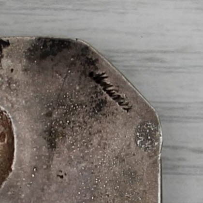 Peruvian Tribal Indian Llama Hook Pedant 900 Silver Figural Vintage Peruana Peru