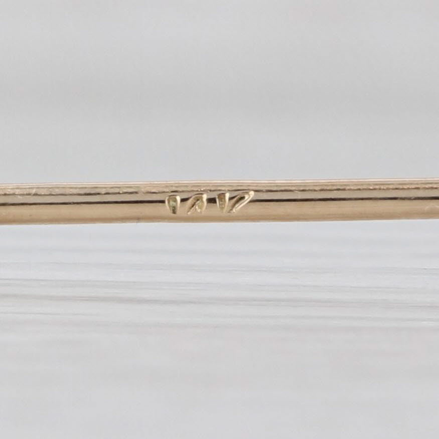 Barbell Body Piercing 14k Yellow Rose Gold Screw on Ball End 41.5x1.1mm 18 Gauge