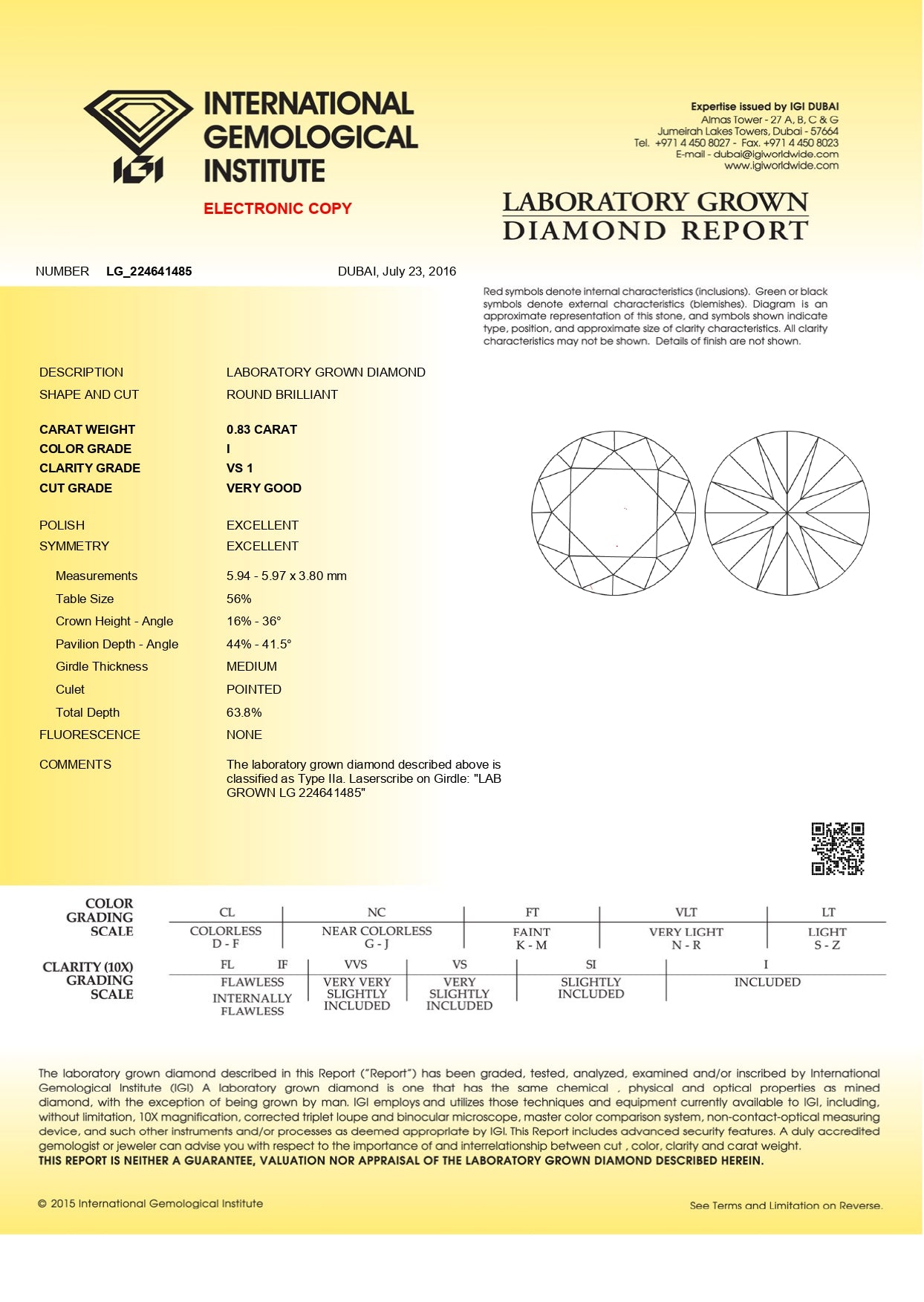IGI 0.94ctw Lab Grown Round Diamond Engagement Ring 14k Yellow White Gold Size 7