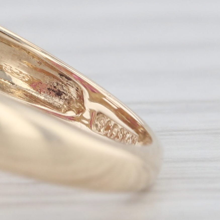 Light Gray 1.80ctw Ruby Teardrop Ring 14k Yellow Gold Size 7
