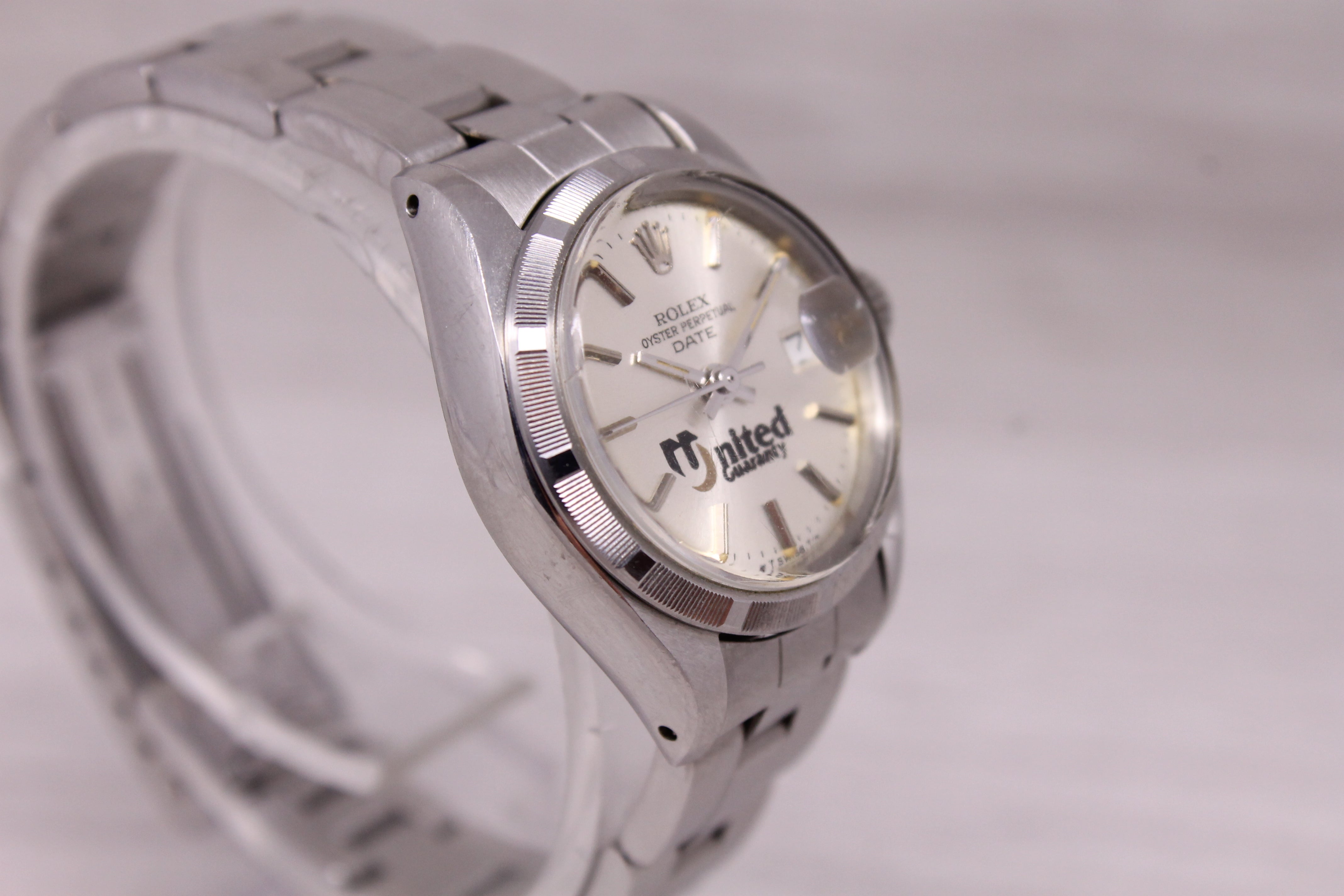 Vintage 1982 Rolex Date 6919 Ladies 26mm Watch w Box Papers United Guaranty Dial
