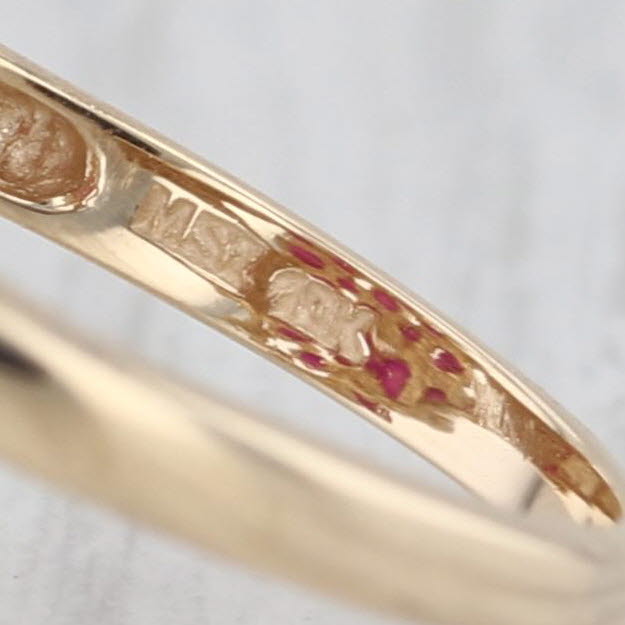 2.84ctw Ruby Diamond Flower Cluster Ring 10k Yellow Gold Size 7.25 Cocktail