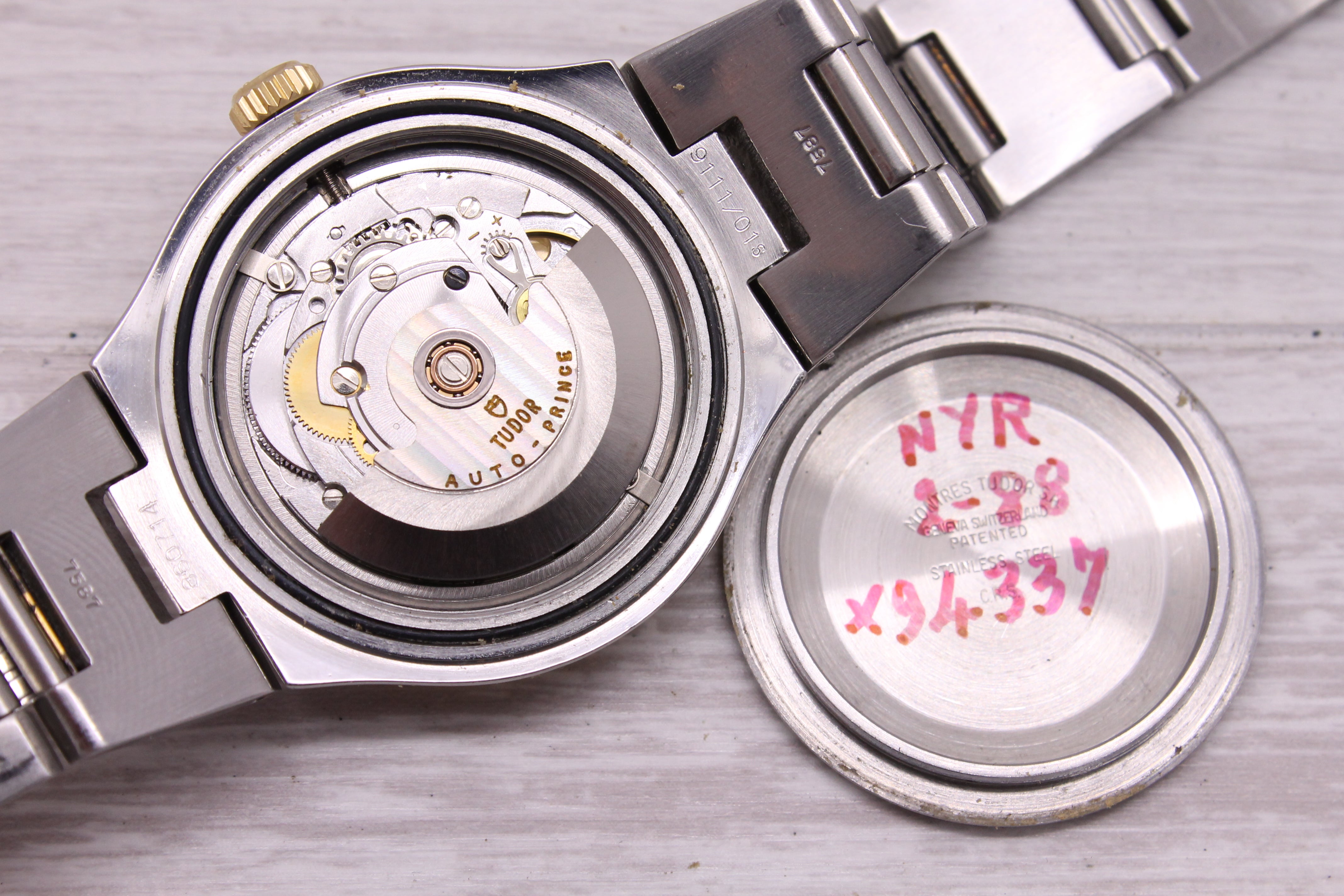 Thistle Vintage c.1977 Tudor Ranger II 9111/01 Men 38mm Steel Automatic Watch Box Papers