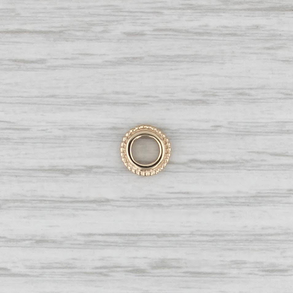 Authentic Pandora Sun Spacer Charm 14k Gold Retired Bead 750224