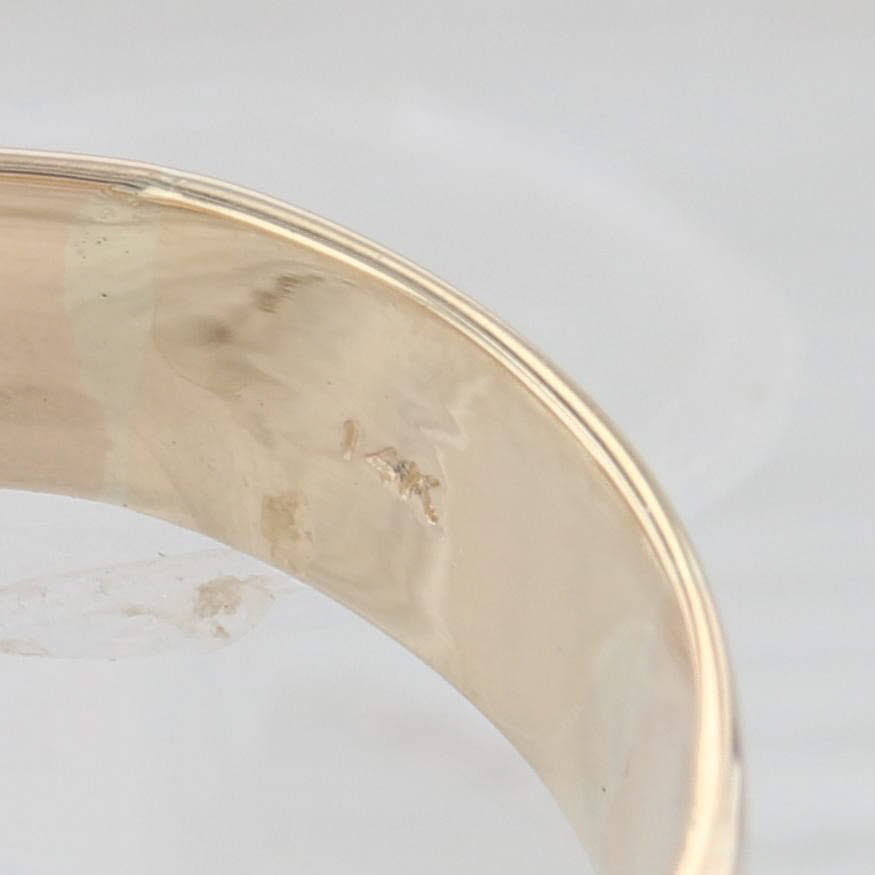 Light Gray 0.33ct Round Solitaire Diamond Engagement Ring 14k Yellow Gold Size 8