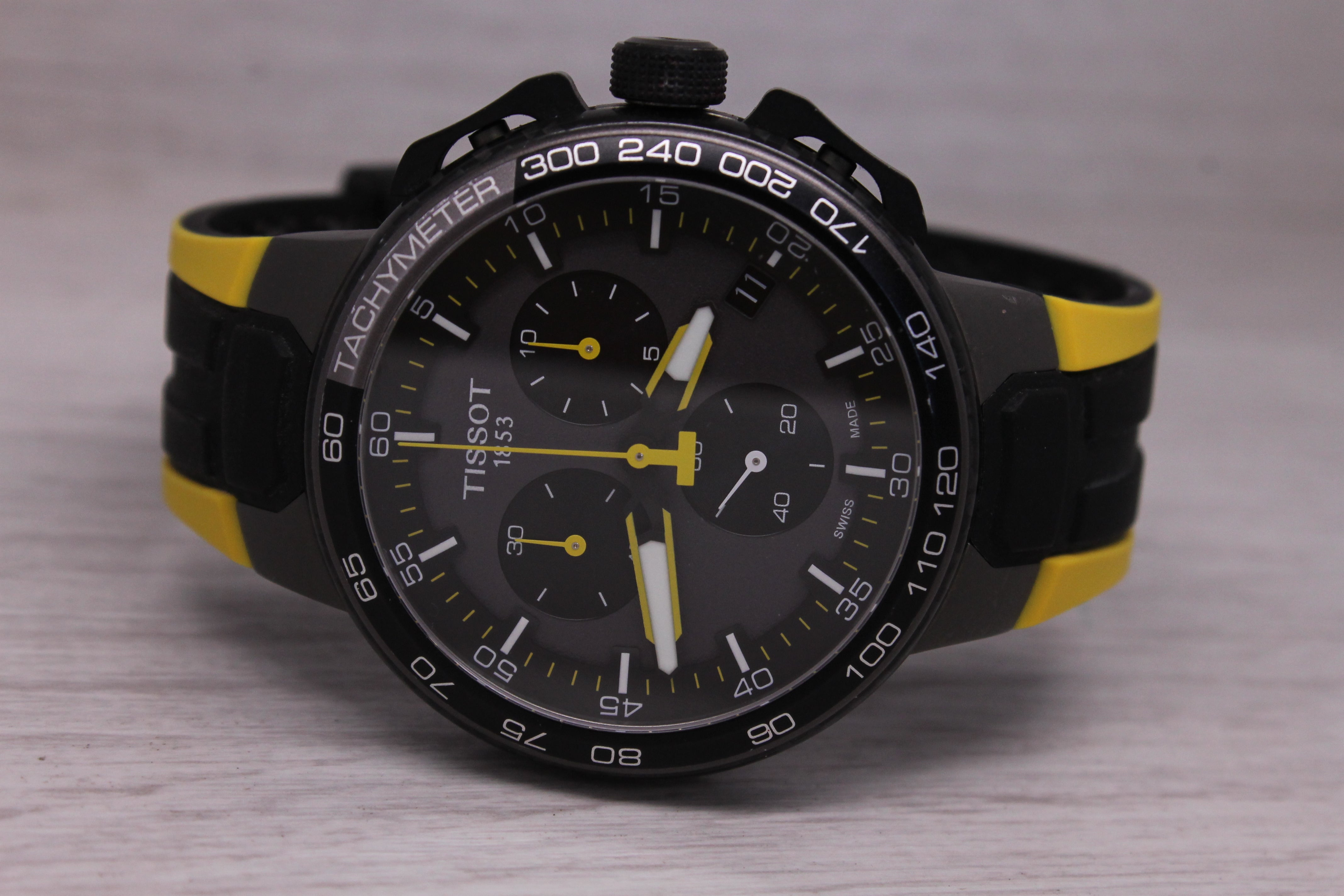Tissot Chronograph 45mm Swiss Quartz Watch Tour de France T111.417.37.441.00