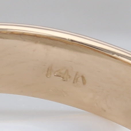 Dark Gray 0.92ctw Diamond Wedding Band 14k Yellow Gold Size 8.5 Stackable Anniversary Ring