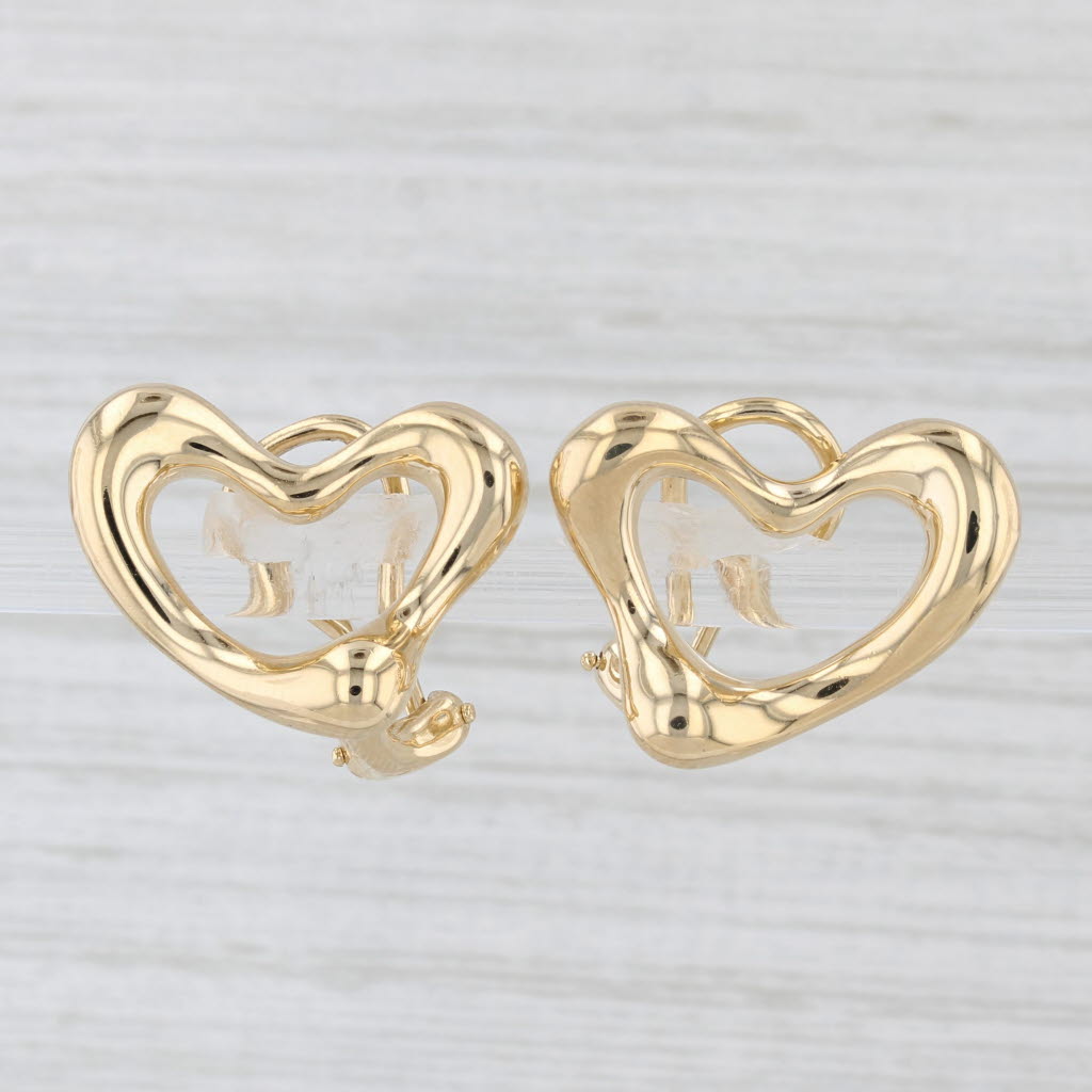 Tiffany Open Heart newest Earring- Single/ Replacement