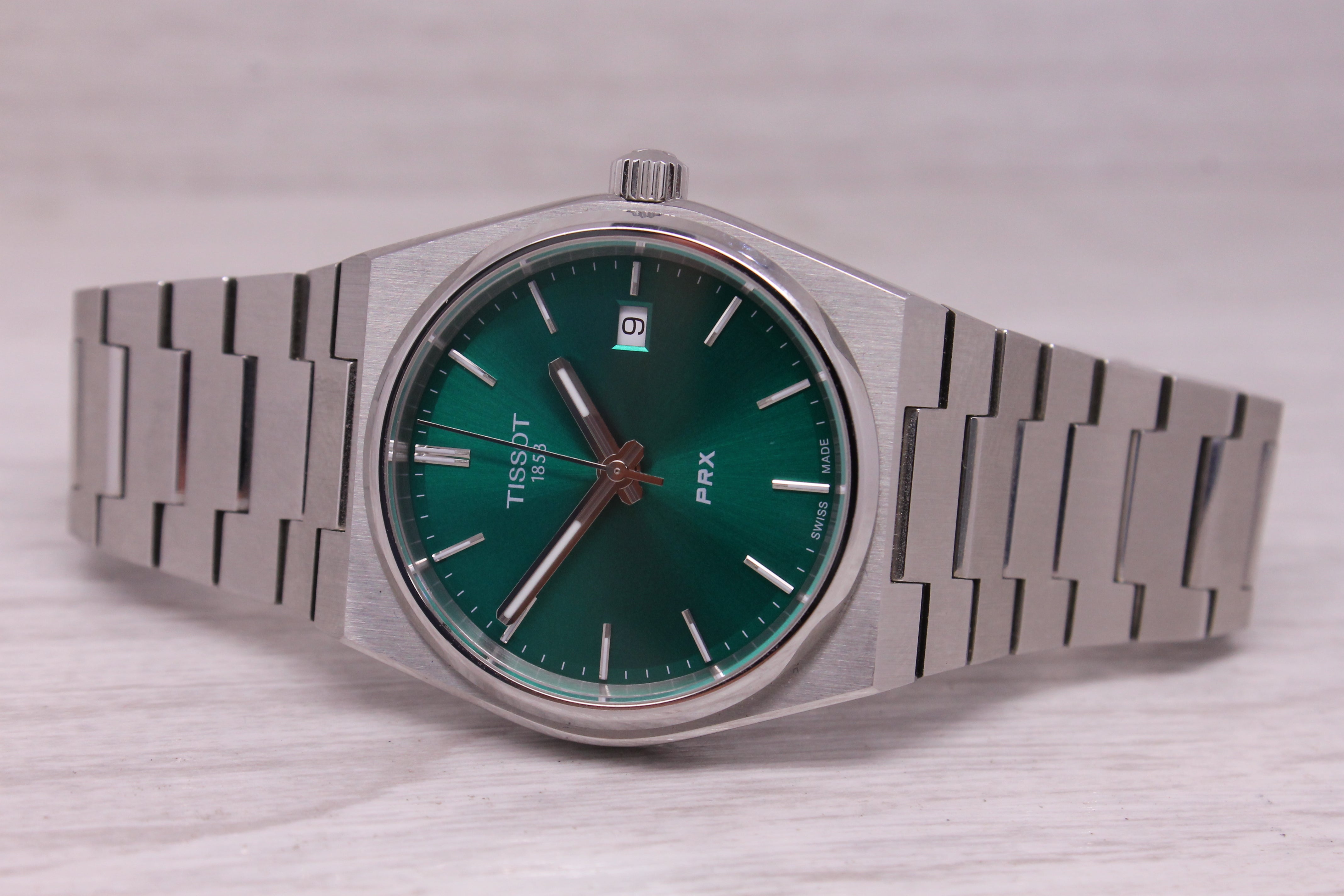 Tissot PRX Quartz Watch 35mm Steel Swiss Date T137.210.11.081.00