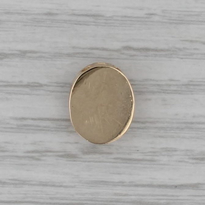 Goldman Kolber 0.36ctw Ruby Slide Bracelet Charm 14k Yellow Gold Vintage