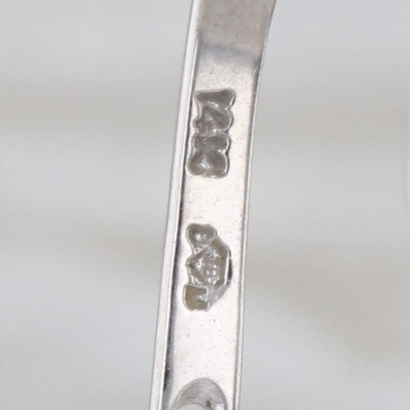 0.40ctw Diamond 3-Stone Journey Drop Earrings 14k White Gold Snap Top