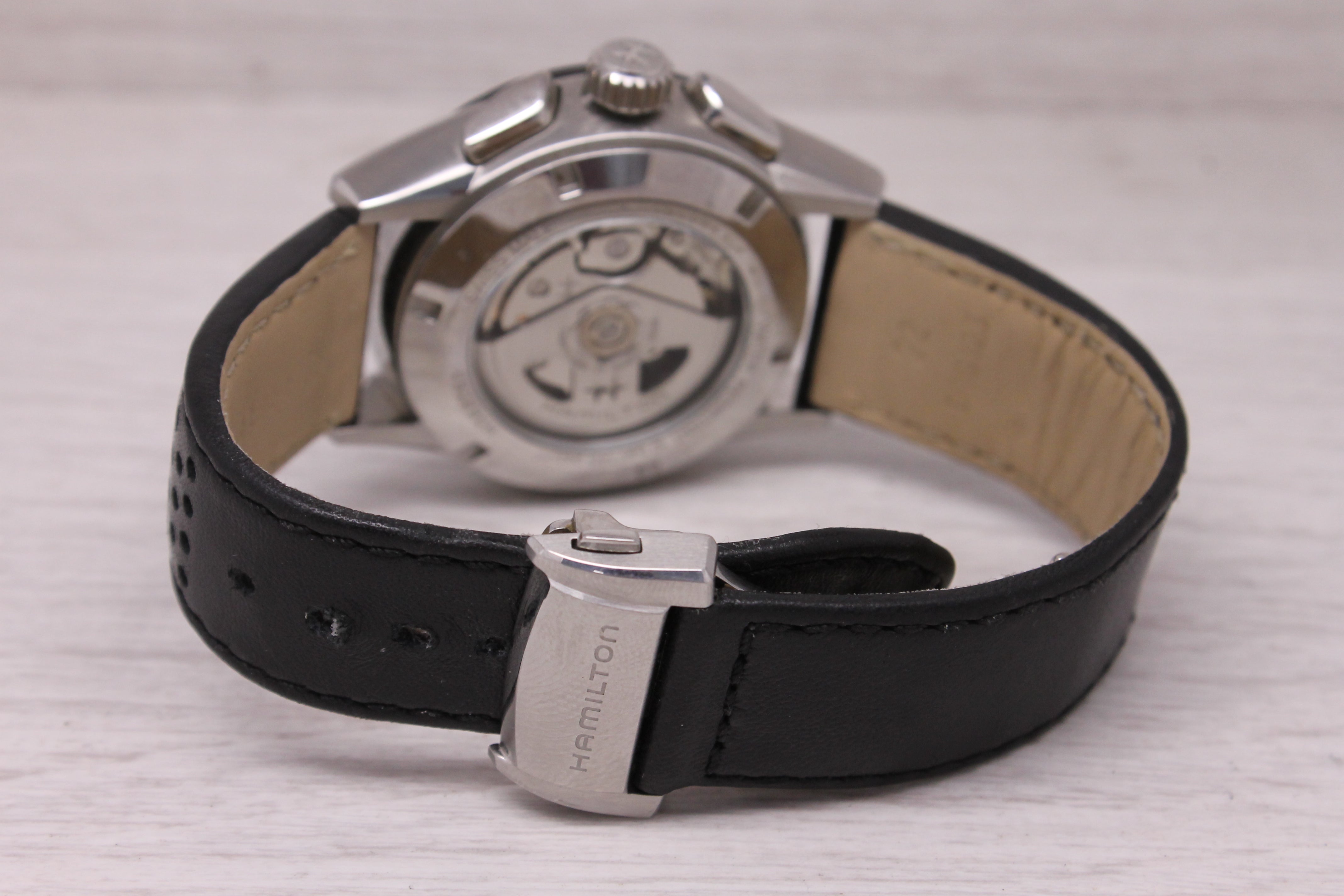 Hamilton Jazzmaster Performer 42mm Steel Automatic Chronograph Watch H36606730