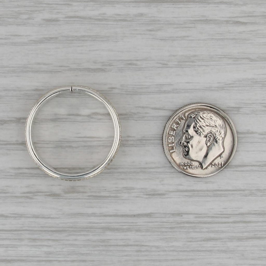 Vintage Navajo B Morgan Wedding Band 14k Gold Sterling Silver Native American