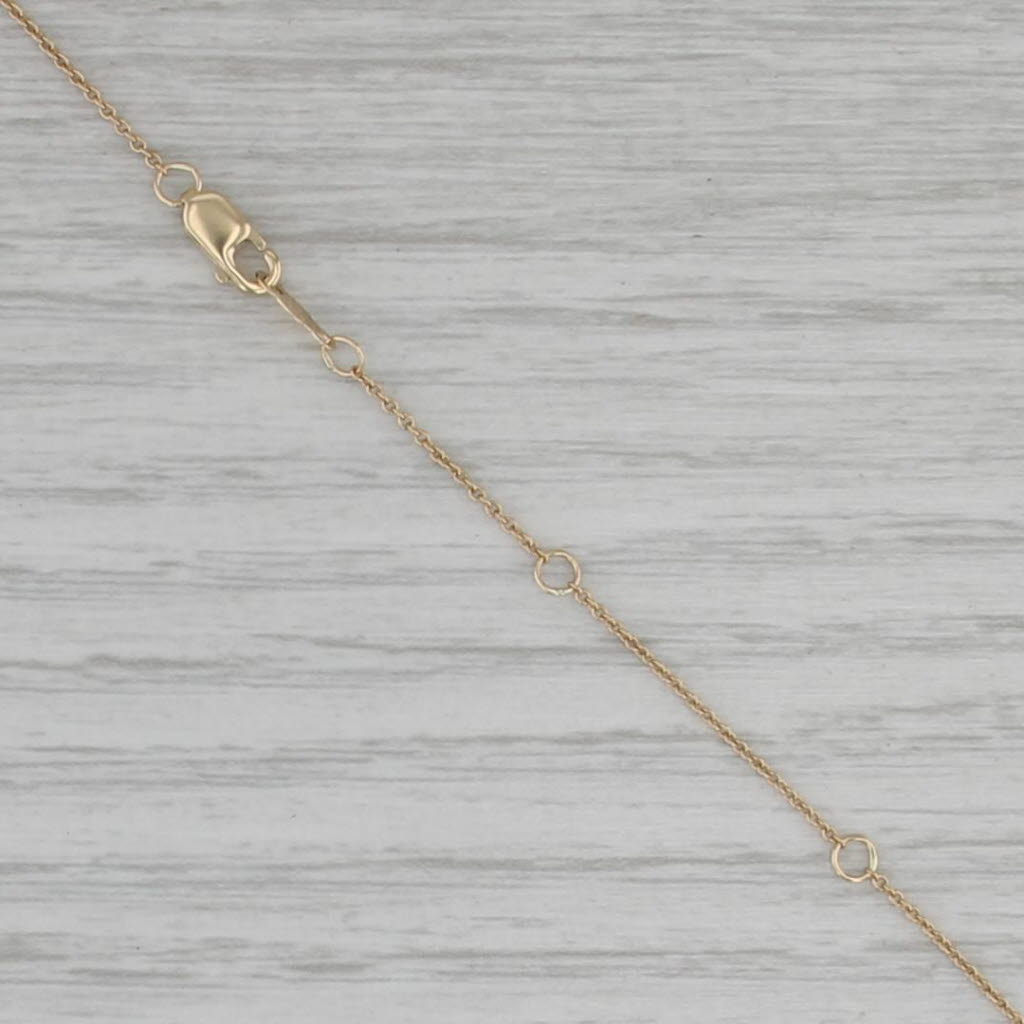New Diamond All Seeing Eye Pendant Necklace 14k Gold 16" 17" 18" Cable Chain