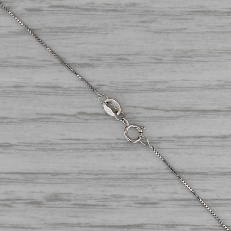 Sirena 0.25ctw Diamond Skeleton Key Heart Pendant Necklace 14k Gold 18.75"