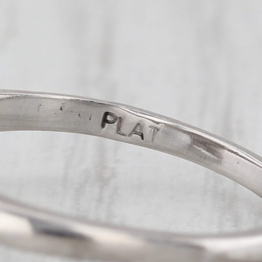 2.32ctw GIA Emerald Cut Diamond Engagement Ring Platinum Size 6.25