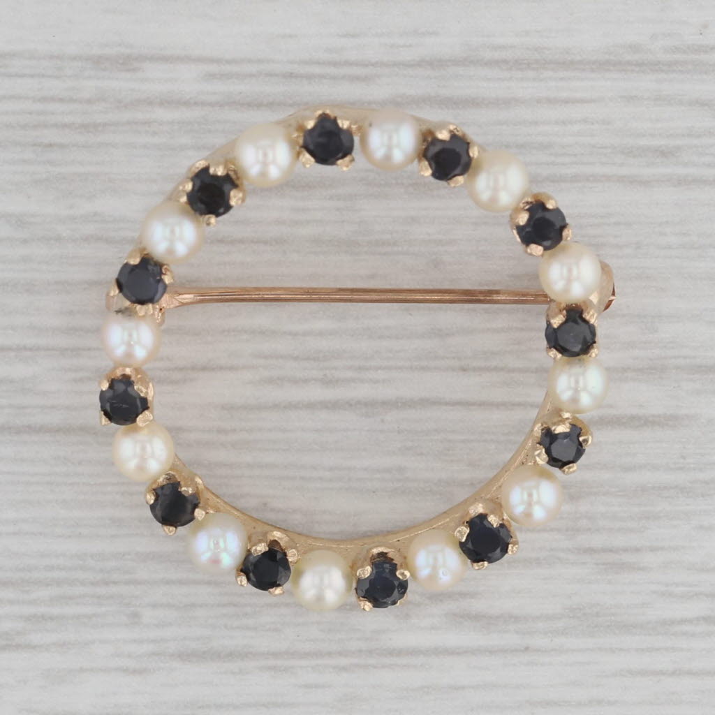 14k retailer Pearl Pin