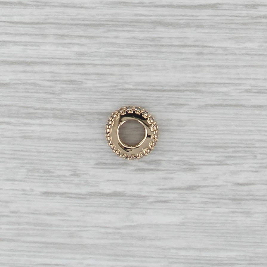 Pandora Inspiration Within Cubic Zirconia 14k Gold Spacer Charm 750835CZ
