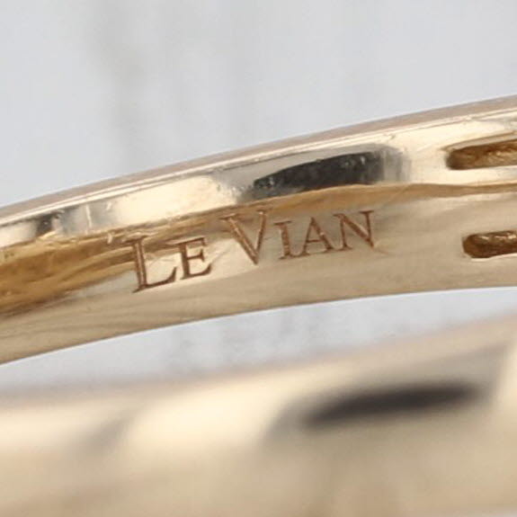 Le Vian 0.75ctw Champagne Diamond Engagement Ring 14k Yellow Gold Size 7