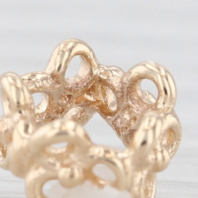 Authentic Pandora 750451 Trinity Spacer Charm 14k Gold Retired Bead