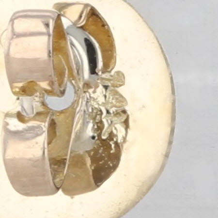 14k Yellow Gold Earring Backs Enhancers Findings Jewelry Making