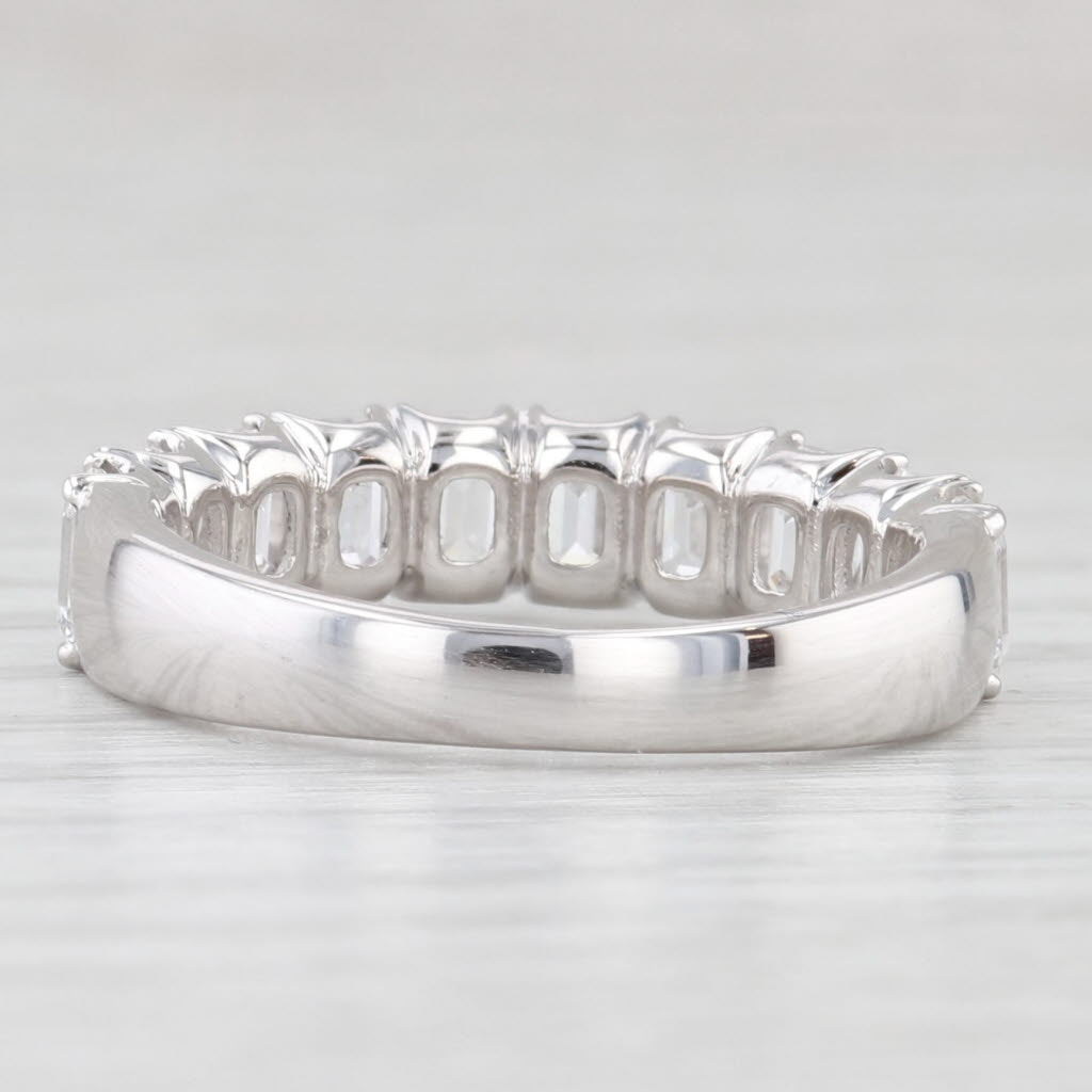 Light Gray New 2.48ctw Lab Grown Diamond Ring Wedding Anniversary Band 14k White Gold S 6.5