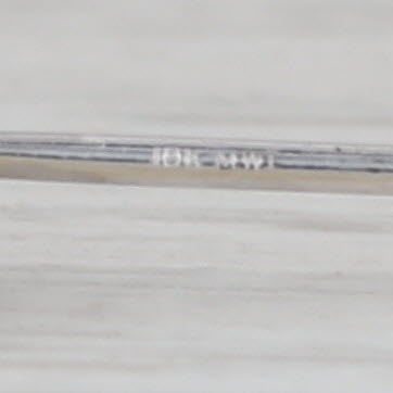 0.52ctw Diamond Cluster Stud Earrings 18k White Gold Studs