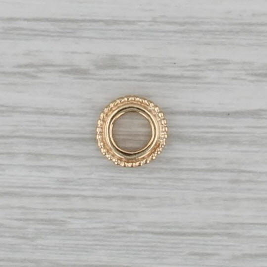Authentic Pandora Sun Spacer Charm 14k Gold Retired Bead 750224