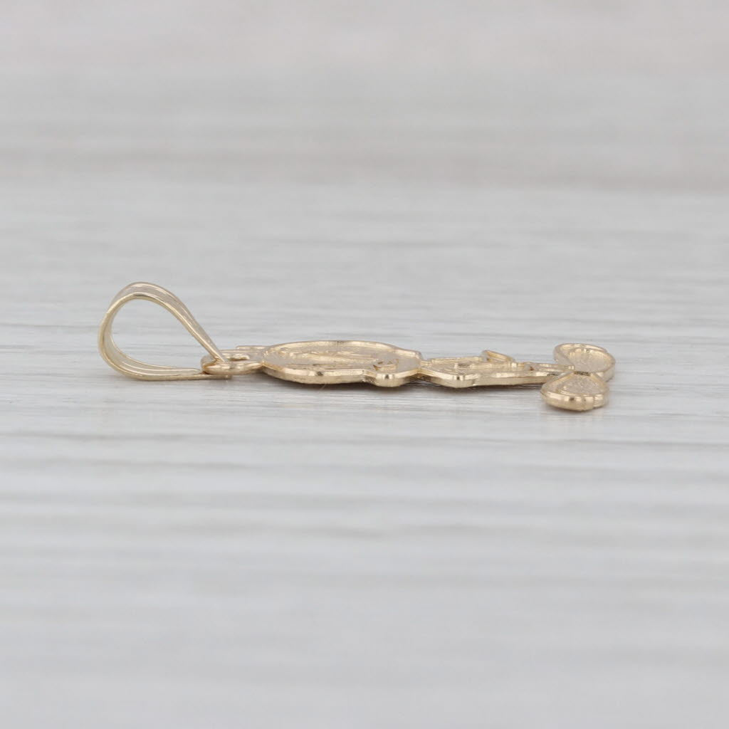 Tweetie Bird Cartoon Bird Pendant 14k Yellow Gold WB Looney Tunes Collectible