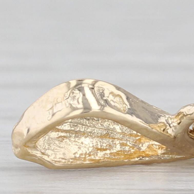 1991 5 Yuan Authentic Chinese Panda Coin Pendant 14k 999 Fine Gold 1/20oz