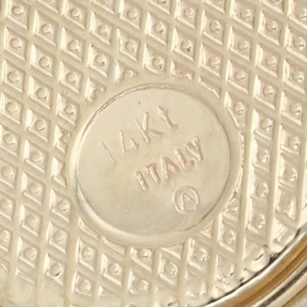 Guardian Angel Pendant 14k Yellow Gold Small Drop Winged Cherub Charm