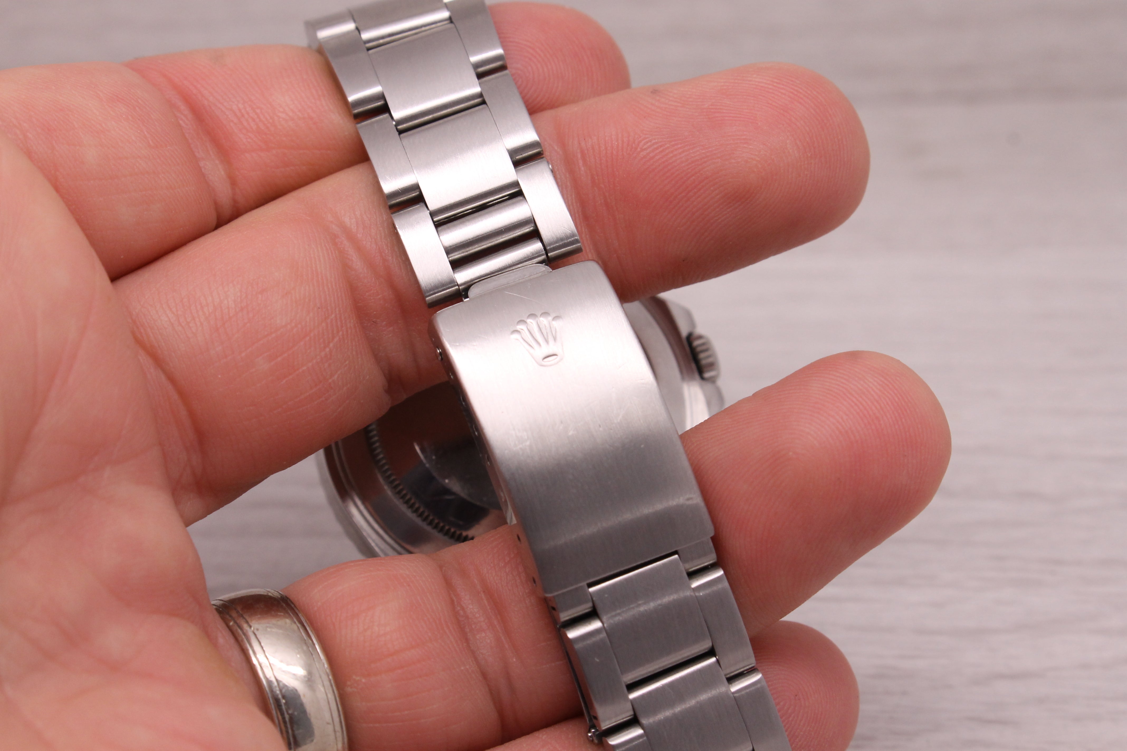 Rosy Brown Vintage 1991 Rolex GMT Master II 16710 Mens 40mm Watch Coke N = Serviced =