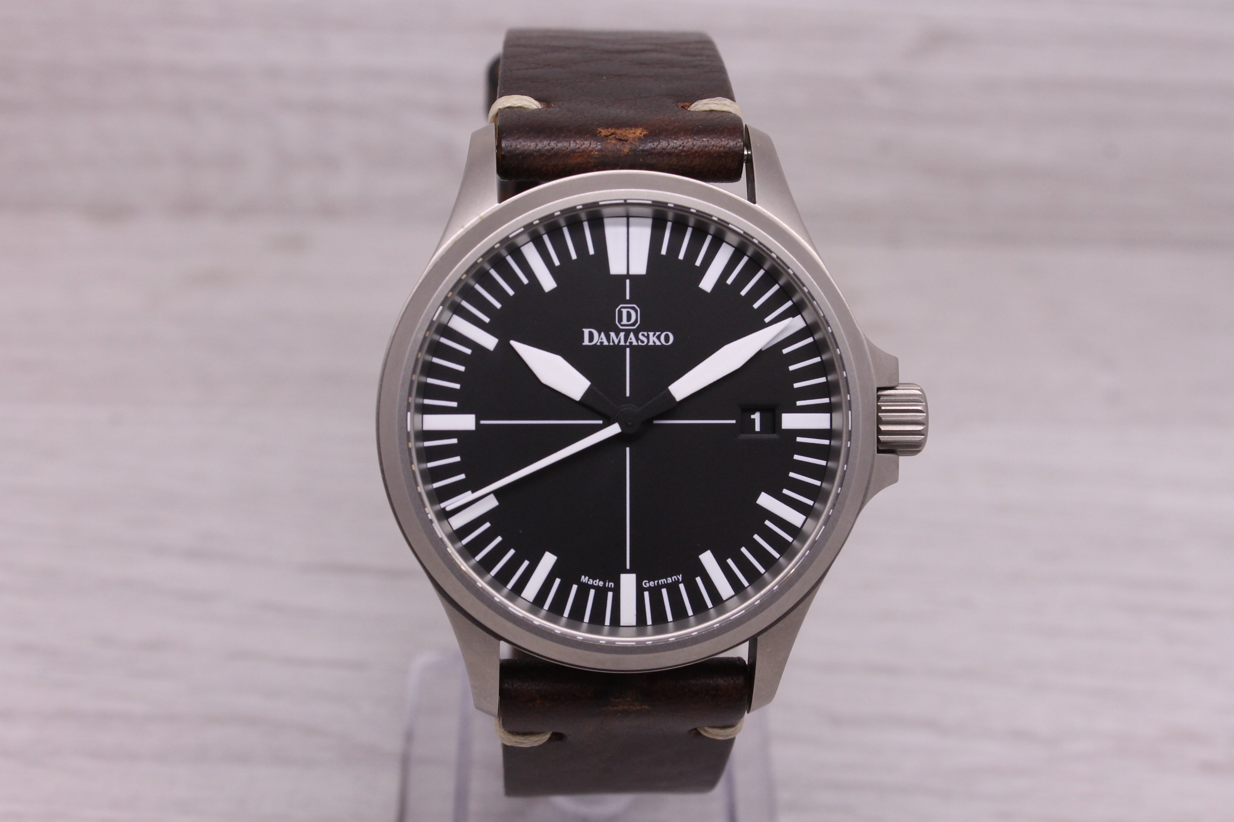 Damasko DS30 39mm Steel Mens Automatic Watch Made in Germany DS30.0413