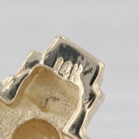 Washington DC Capitol Building Charm 14k Yellow Gold Pendant
