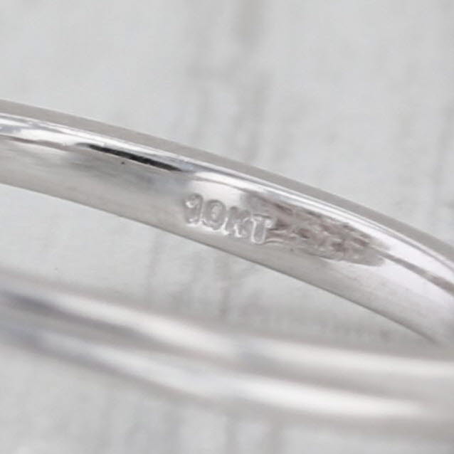 0.40ctw Champagne Diamond Flower Ring 10k Whtie Gold Size 5