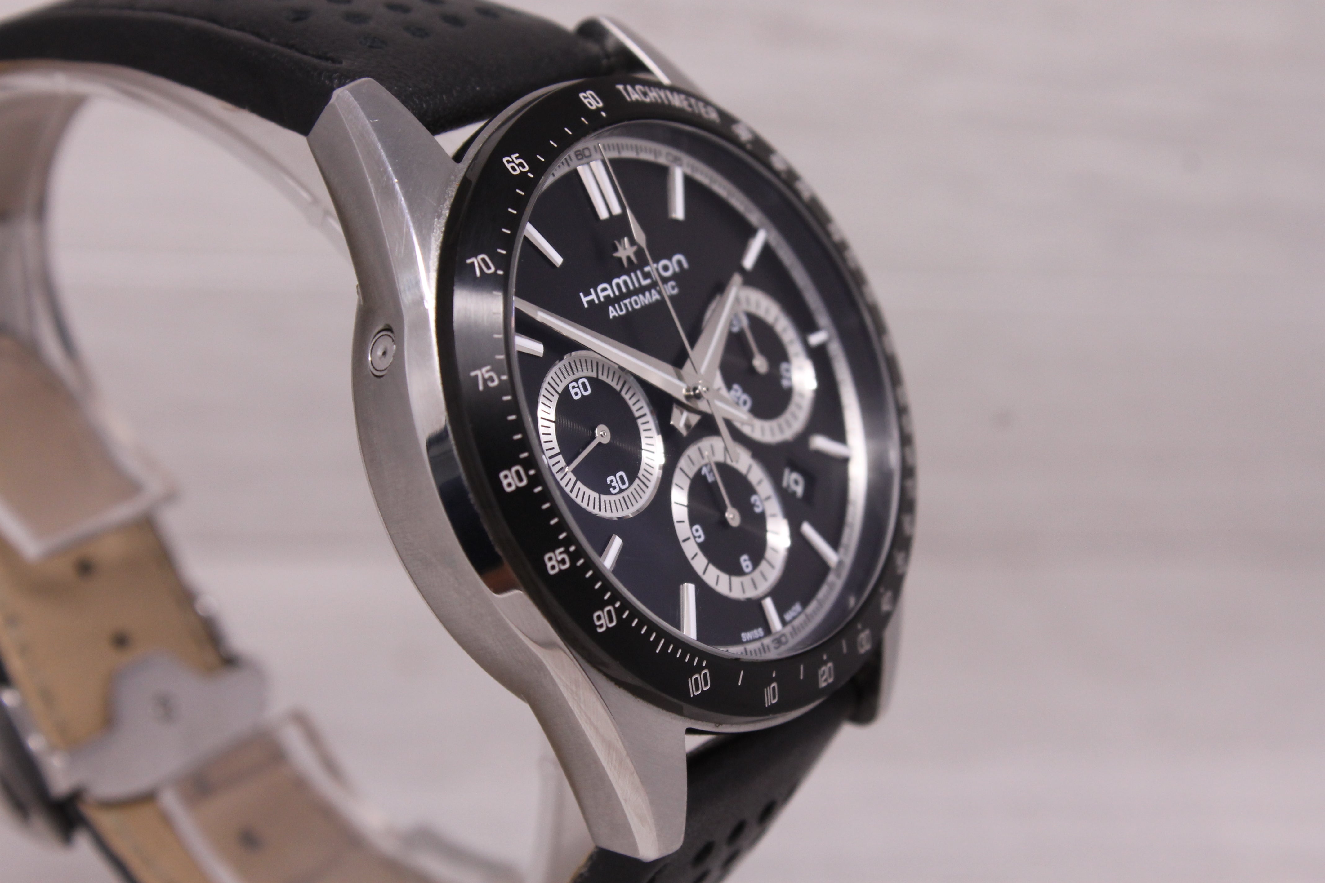 Hamilton Jazzmaster Performer 42mm Steel Automatic Chronograph Watch H36606730