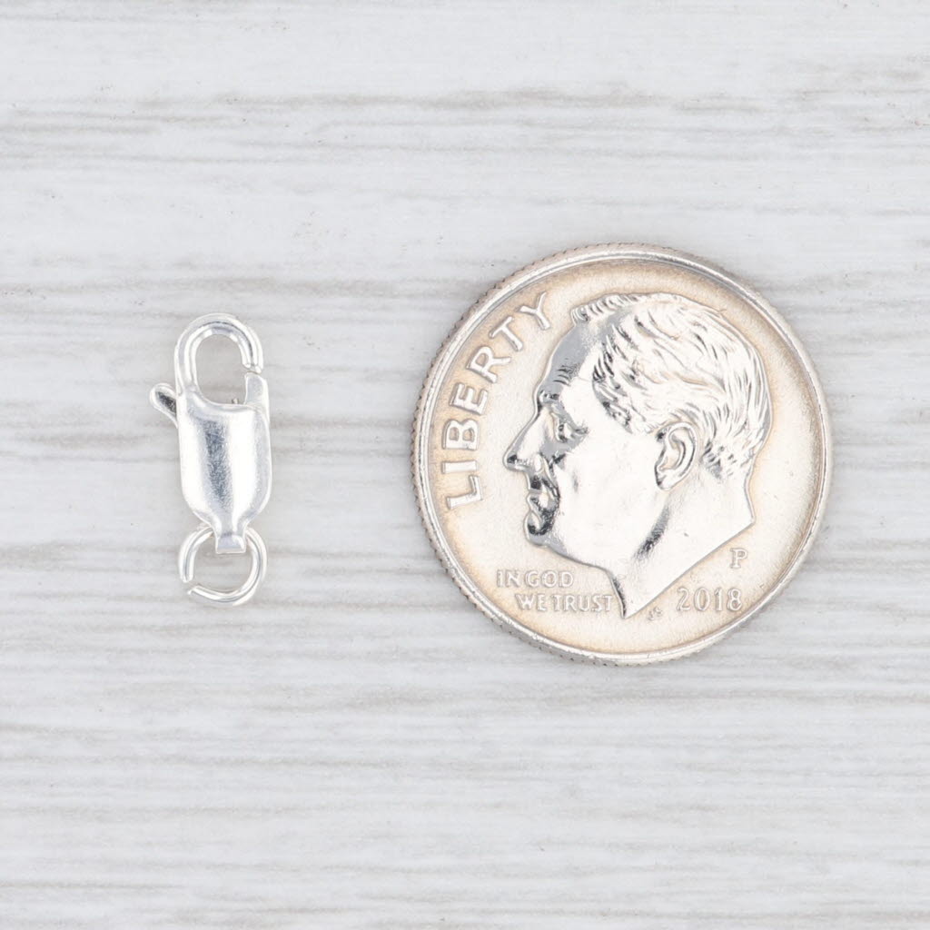 New Lobster Claw Clasp Sterling Silver 925 Jewelry Findings Repair