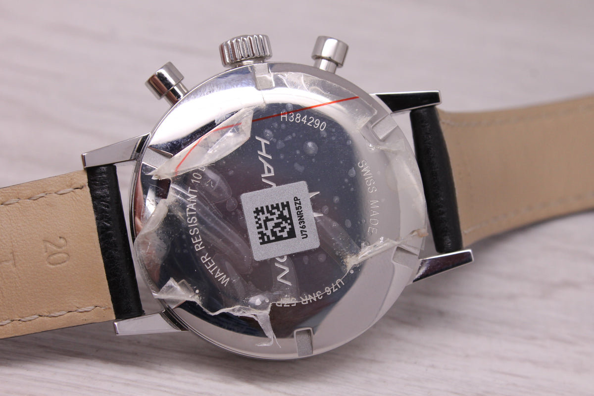 Hamilton Intra-Matic Chronograph 40mm Mens MINT Mechanical Watch Swiss H38429710