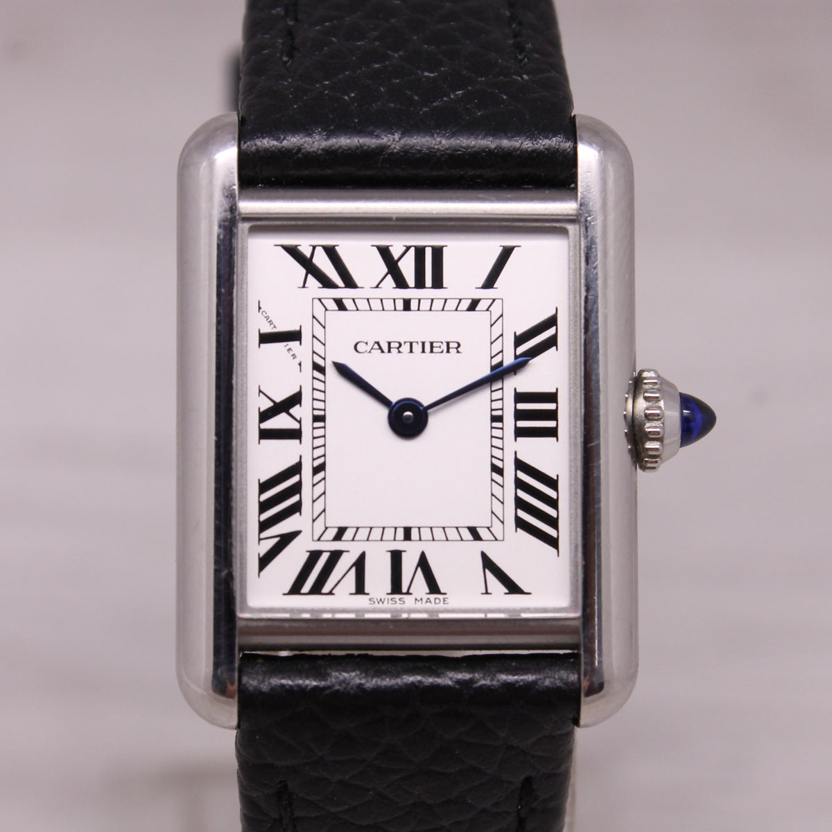 Cartier Tank Must Small 22mm Steel Quartz Watch WSTA0110 Box Card Strap 3/25