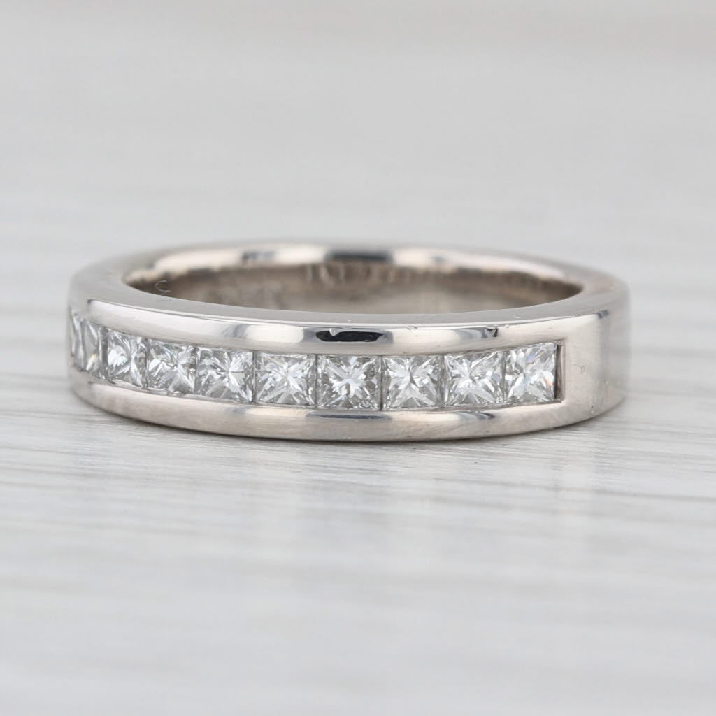 Shane & Co 0.50ctw Diamond Wedding Band Platinum Anniversary Stackable Ring