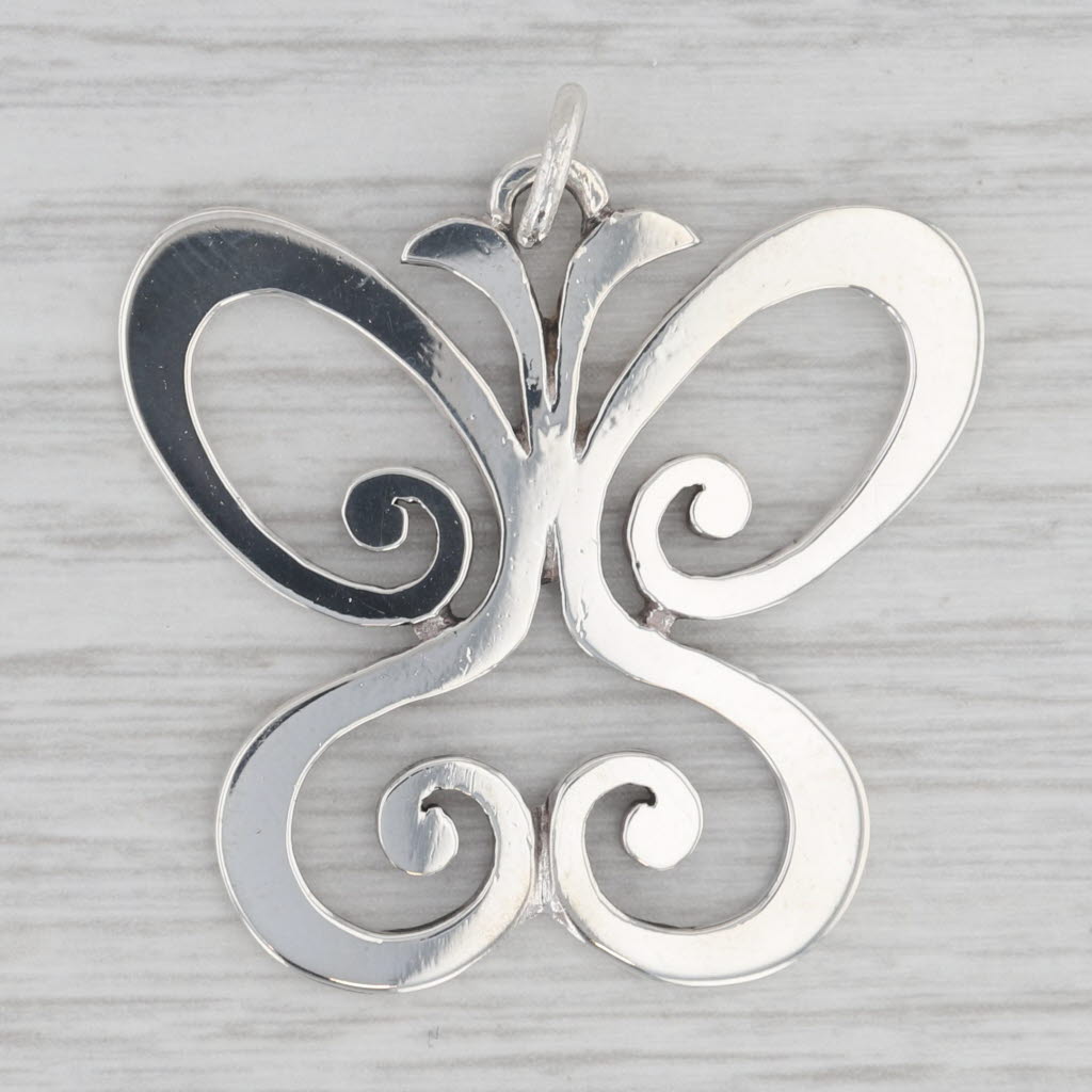 James Avery Butterfly fashion Sterling Silver Pendant