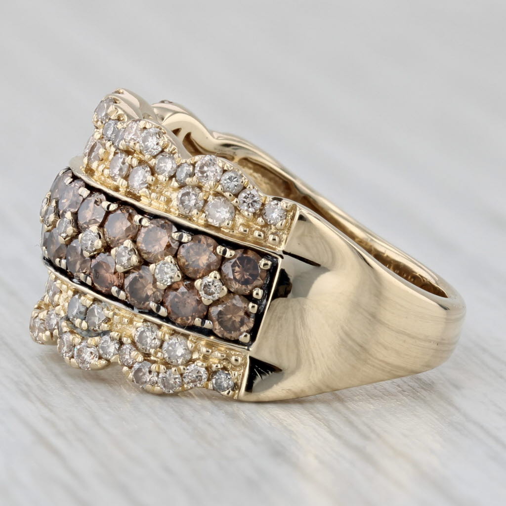 Gray Le Vian 1.20ctw Champagne Diamond Ring 14k Yellow Gold Size 7.25
