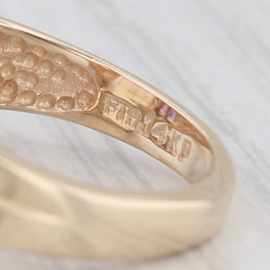 Gray 6.56 ctw Ametrine Emerald Cut Bypass 14K Yellow Gold Ring Size 9.25