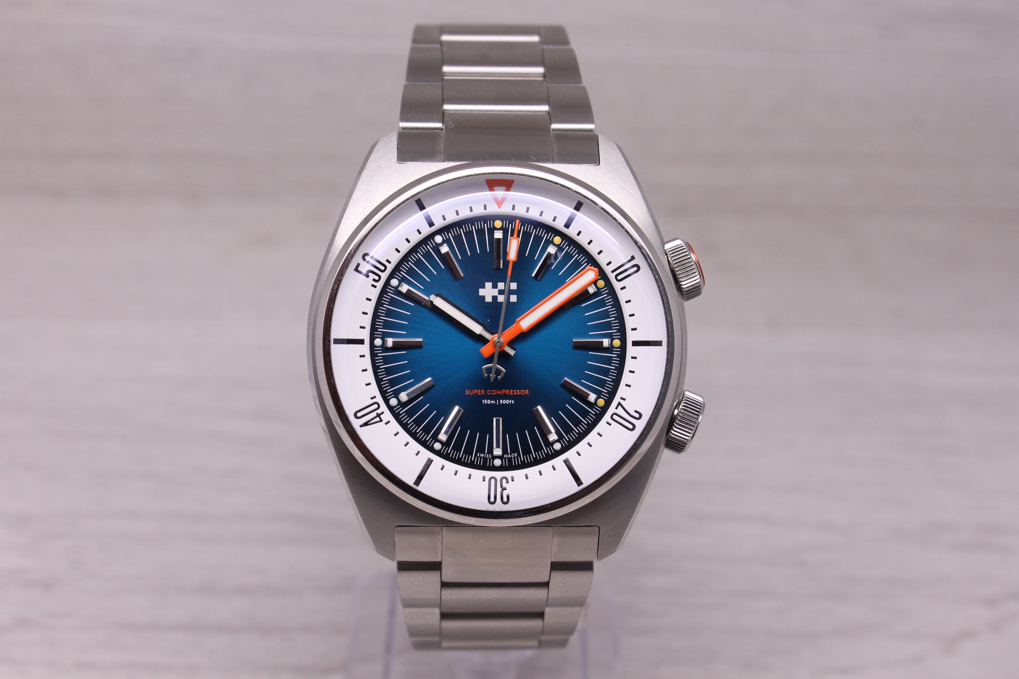 Christopher Ward C65 41mm Stainless Steel Automatic Super Compressor Watch